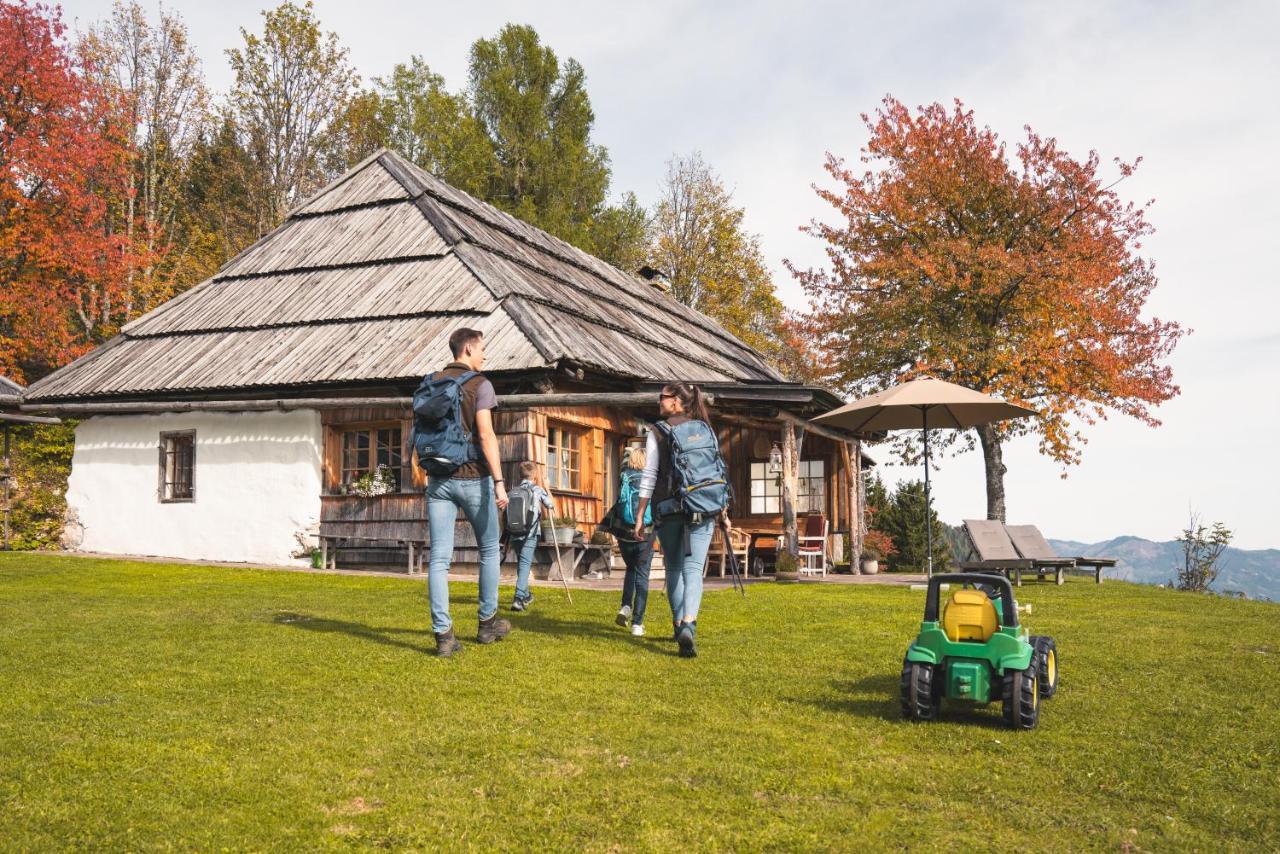 Obiralmhütte Meierhof Bad Eisenkappel Dış mekan fotoğraf