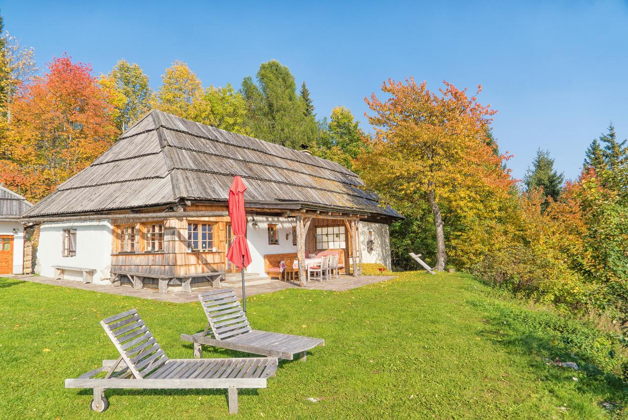 Obiralmhütte Meierhof Bad Eisenkappel Dış mekan fotoğraf
